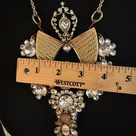 Handmade Statement Bib Necklace - Picture 5 of 6